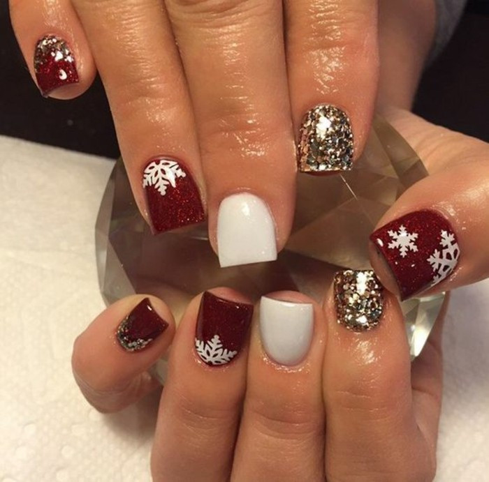 Ideen Für Nageldesign
 Nageldesign Ideen für Weihnachten und Silvester