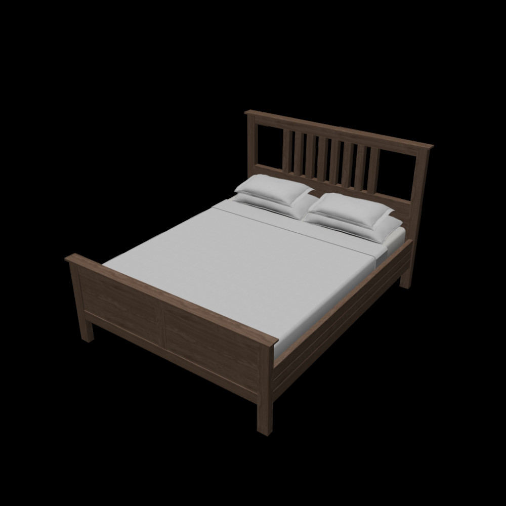 Ikea Bett Hemnes
 HEMNES Bettgestell Einrichten & Planen in 3D