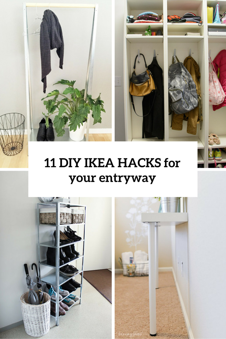 Ikea Diy
 11 Cool And Clever DIY IKEA Hacks For Entryways Shelterness