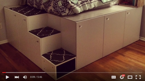 Ikea Diy Bett
 IKEA Sektion Hack Plataforma cama bricolaje