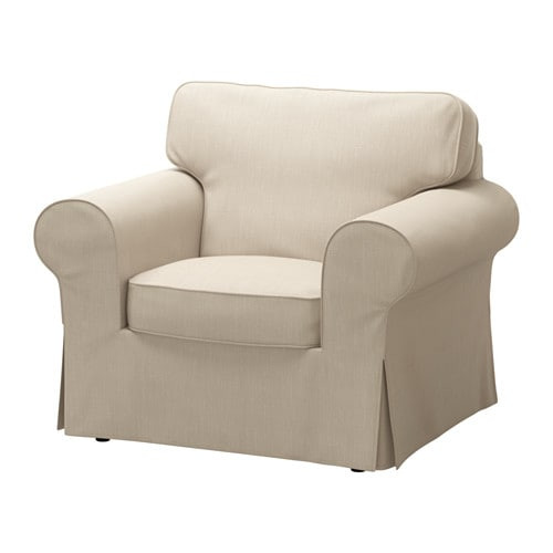 Ikea Sessel Bezug
 EKTORP Bezug Sessel Nordvalla dunkelbeige IKEA