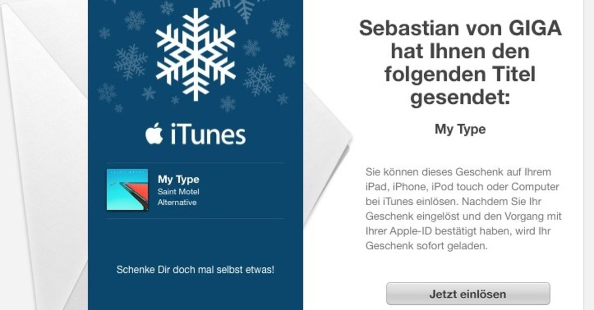 Itunes Geschenke
 Itunes Geschenke Weihnachten 2018