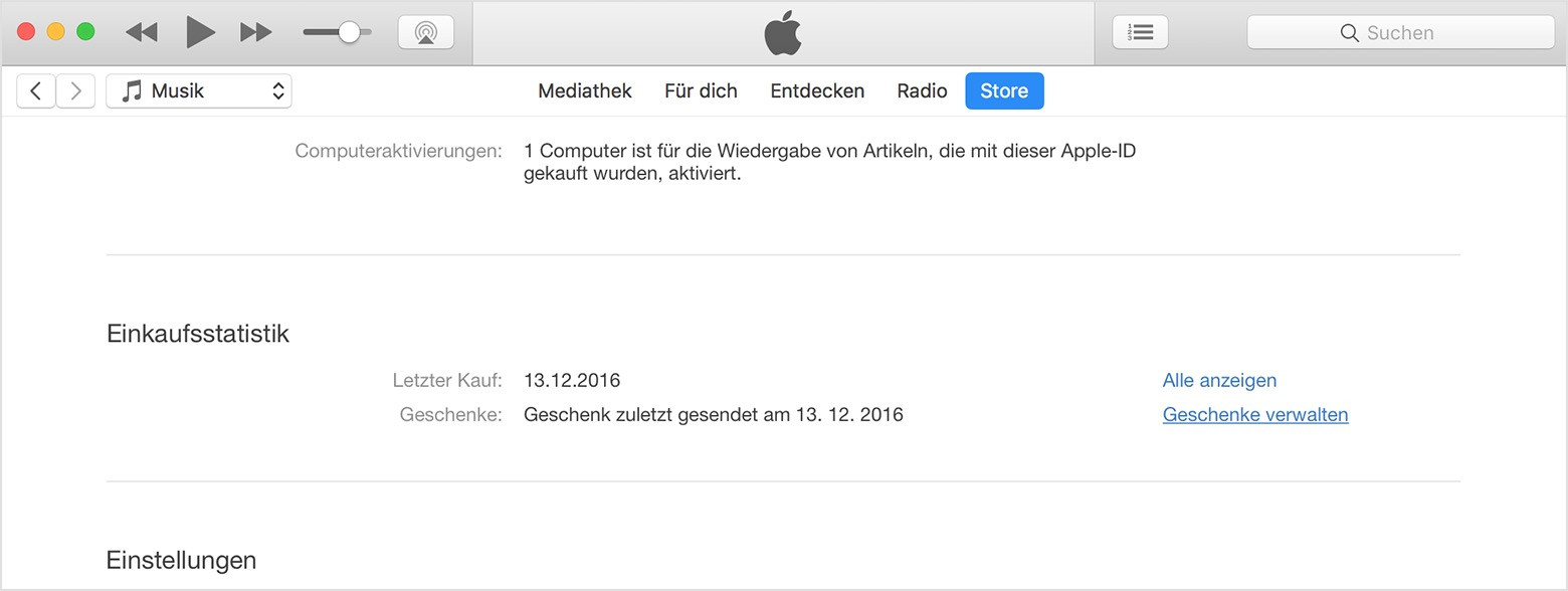 Itunes Geschenke
 iTunes Geschenke erneut senden Apple Support