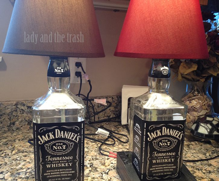 Jack Daniels Lampe Diy
 create your own liquor bottle lamp jack daniels 13