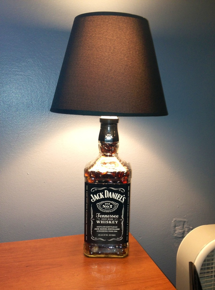 Jack Daniels Lampe Diy
 Jack Daniels lamp This is Jon s birthday present