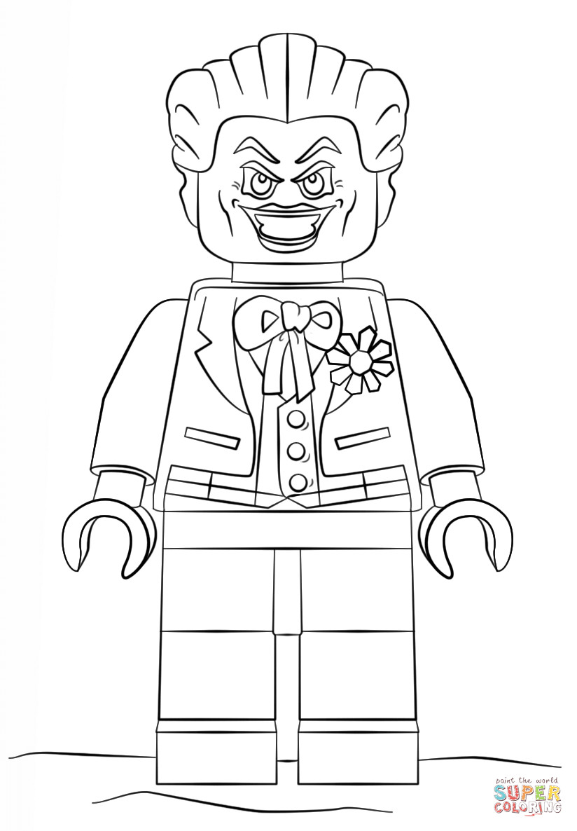 Joker Ausmalbilder
 Ausmalbild Lego Joker