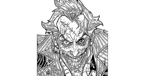 Joker Ausmalbilder
 Free Printable Batman And Joker Coloring Pages Disney