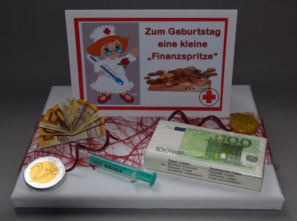 Jugendweihe Geschenke Geld
 GELD GESCHENK FINANZSPRITZE GEBURTSTAG JUGENDWEIHE