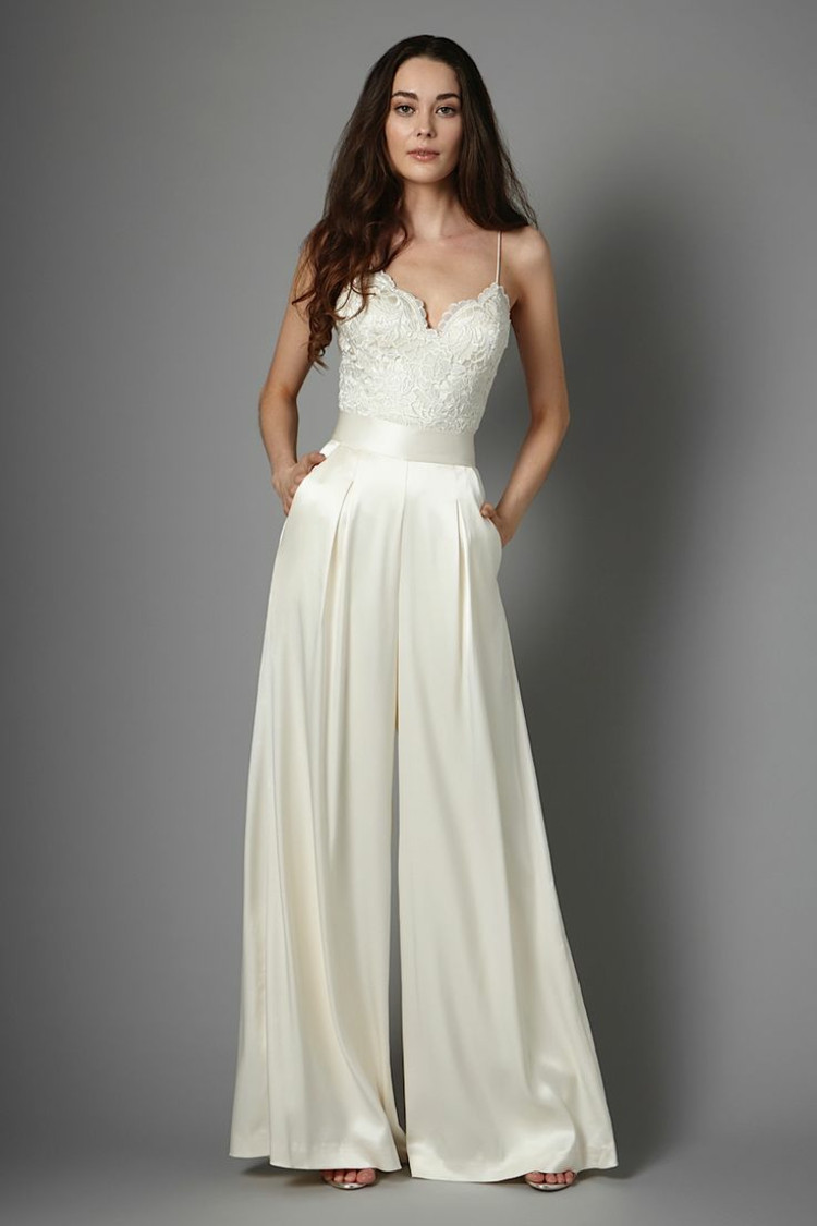 Jumpsuit Hochzeit Weiß
 Jumpsuit zur Hochzeit tragen Der elegante Einteiler als