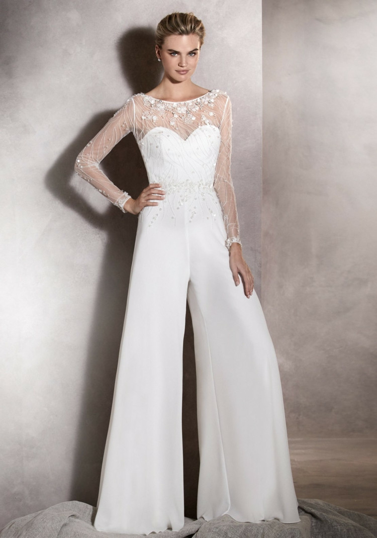 Jumpsuit Hochzeit Weiß
 Jumpsuit zur Hochzeit tragen Der elegante Einteiler als