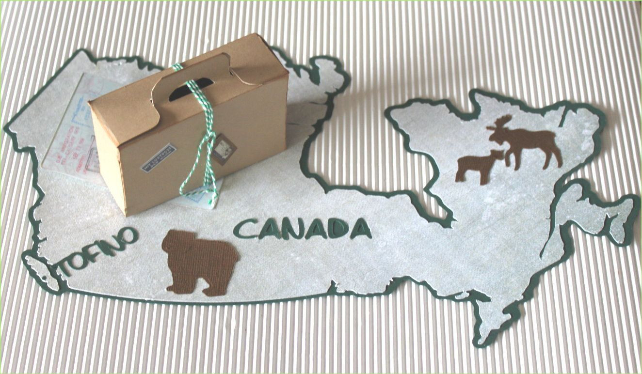 Kanada Geschenke
 Geldgeschenk für eine Reise nach Canada