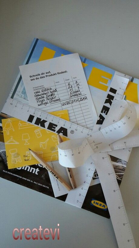 Keine Geschenke
 IKEA Gutschein originell verpackt Keine Zusatzkosten