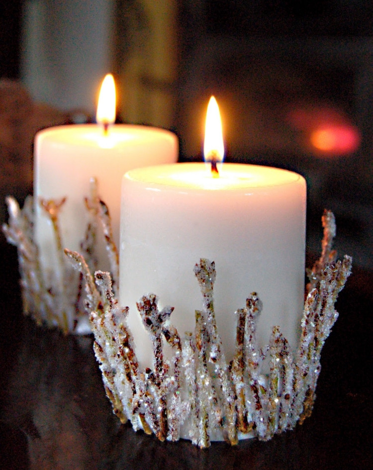 Kerzen Diy
 Dekorieren mit handgefertigten Kerzen und Kerzenhaltern