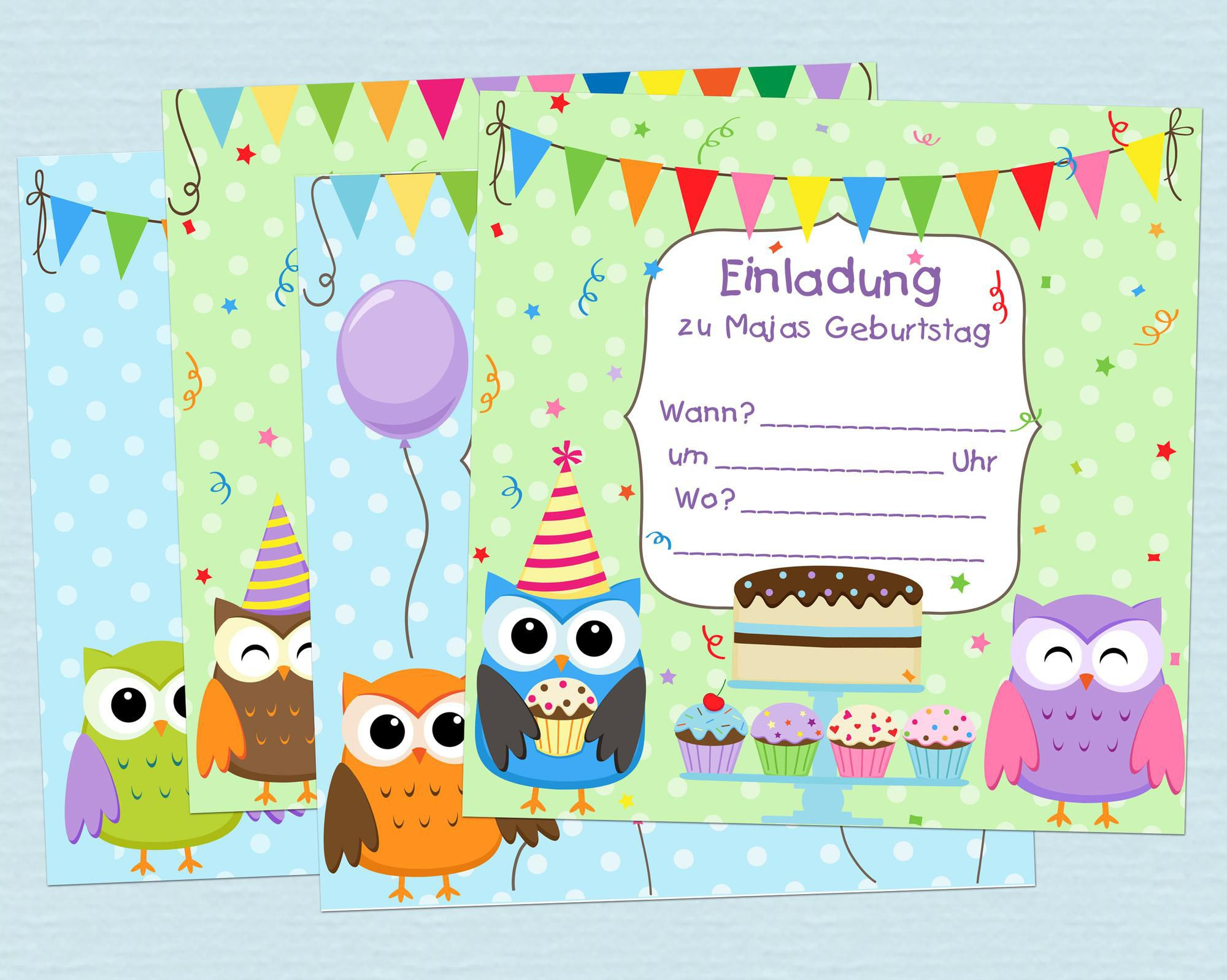 Kinder Geburtstagskarten Zum Ausdrucken
 Kindergeburtstag Einladungen Vorlagen Kostenlos Drucken