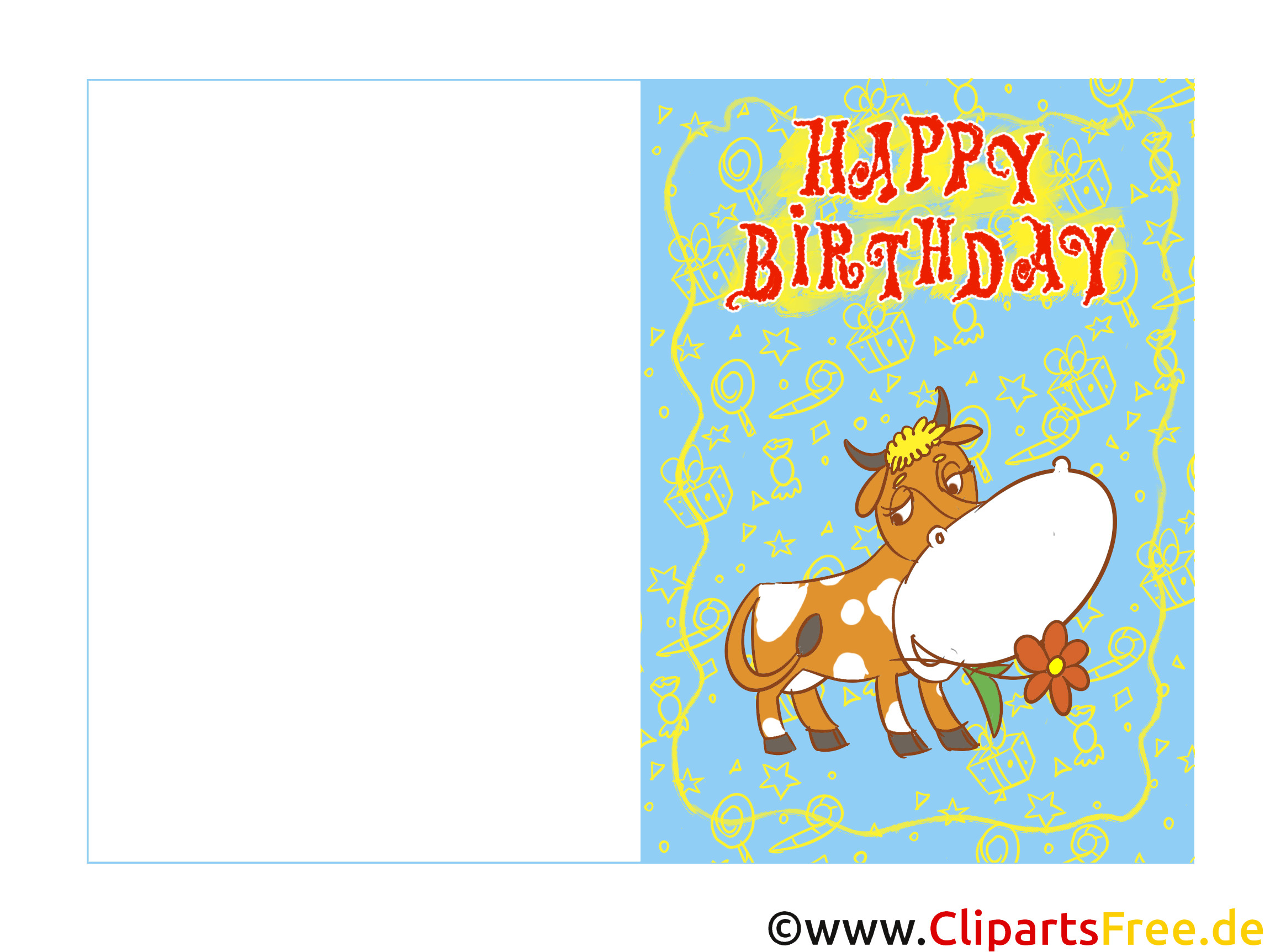 Kinder Geburtstagskarten Zum Ausdrucken
 Geburtstagskarten Ecards zum selbst Drucken zum
