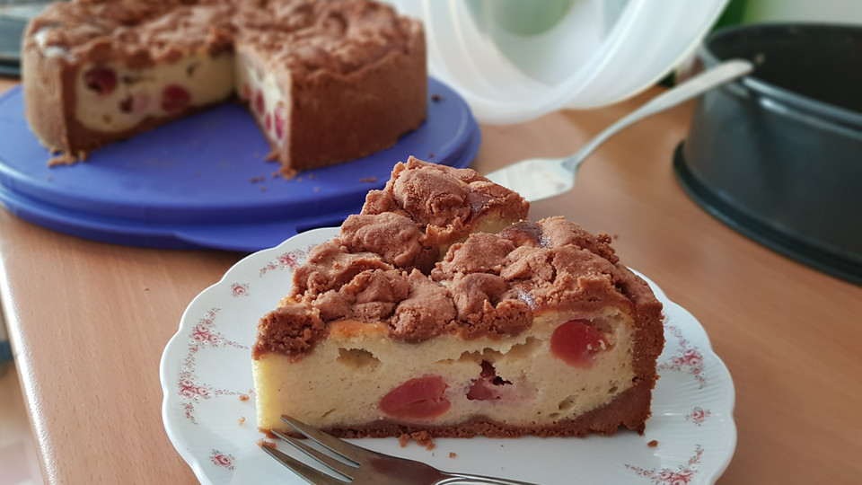 Kirsch Schoko Kuchen
 Kirsch Schoko Streusel Kuchen von luckys home