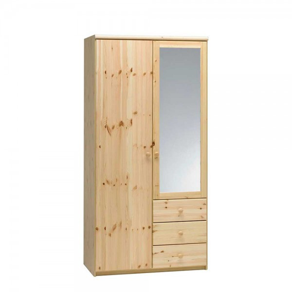 Kleiderschrank Holz
 Holz Kleiderschrank Arendal aus Kiefer