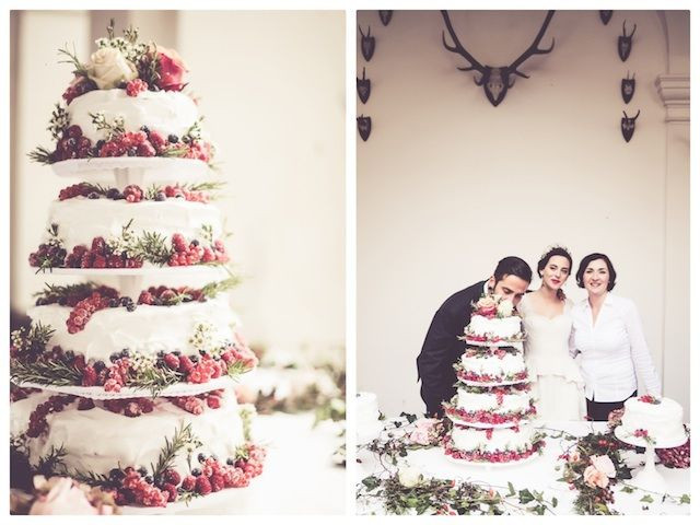 Kosten Hochzeit 100 Personen
 Schnabulerie Hochzeitstorte für Lena Hoschek mit Christina