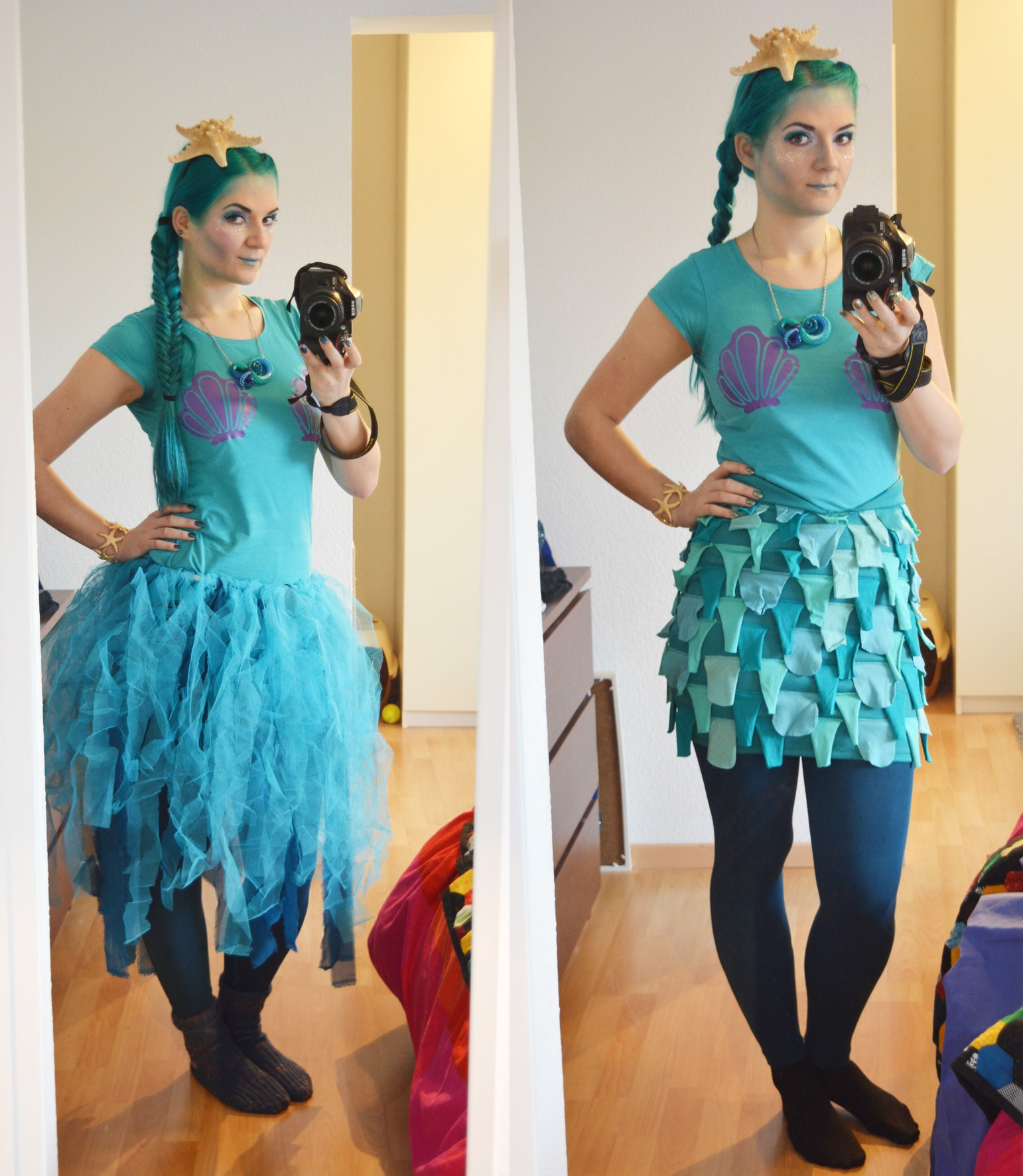 Kostüm Damen Diy
 [Look] DIY Mermaid Kostüm – Frau Ausverkauft