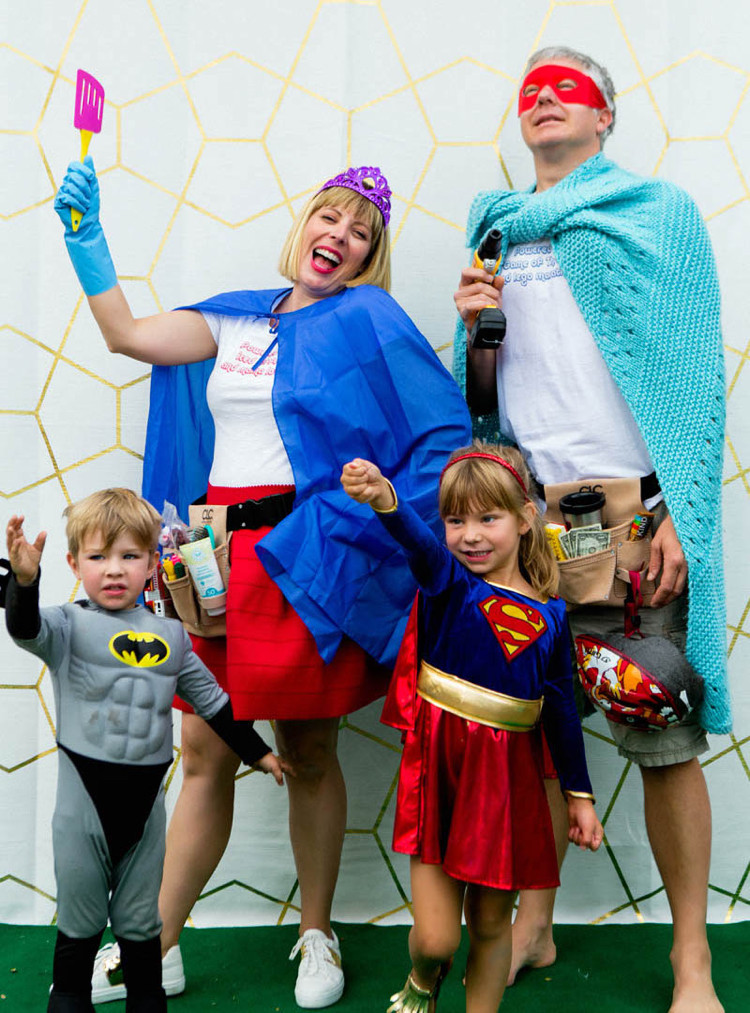 Kostüm Diy
 DIY Superhelden Kostüm für ganze Familie Superhelden