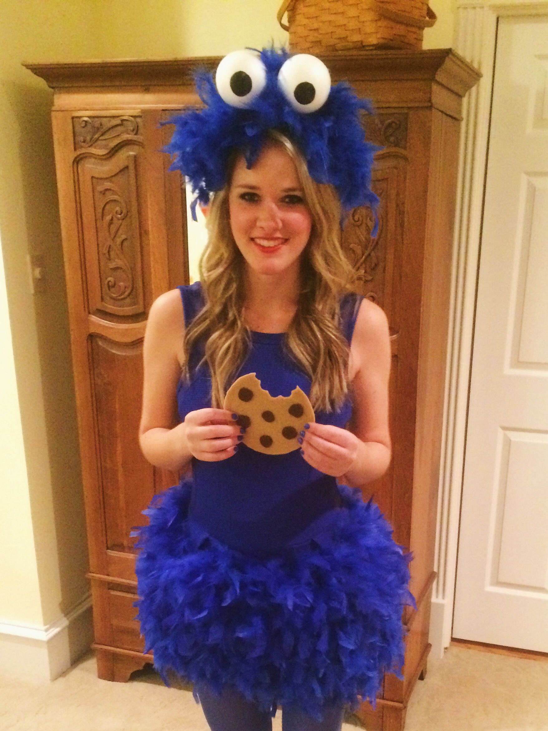 Kostüm Diy
 DIY Cookie Monster Costume Fasching