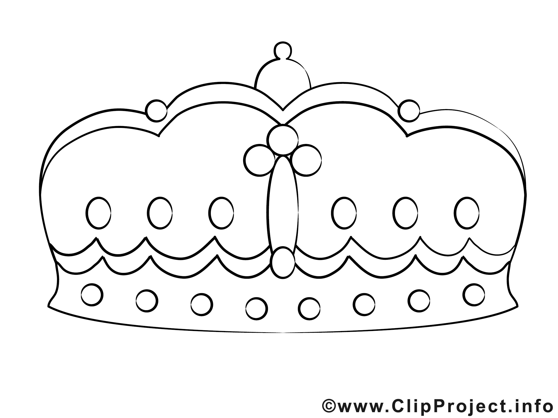 Krone Ausmalbilder
 Grafik zum Malen Krone