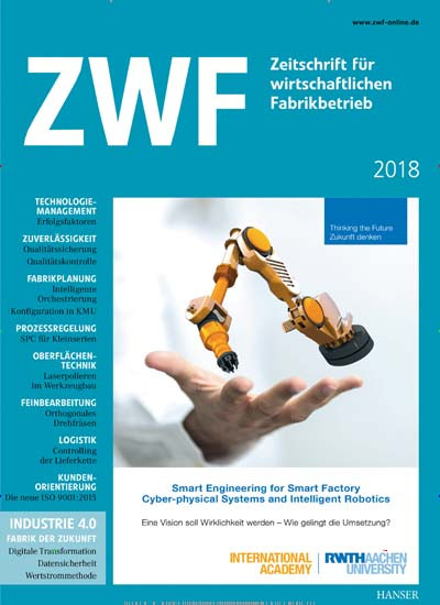 Kündigungsfrist Im Handwerk
 ZWF Zeitschrift für wirtschaftlichen Fabrikbetrieb