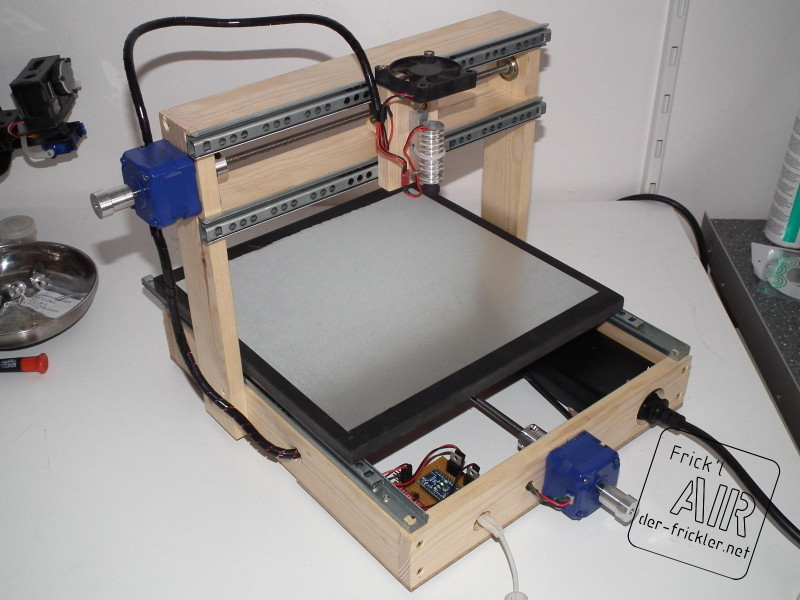 Laser Engraver Diy
 DVD laser diode used to build a laser engraver