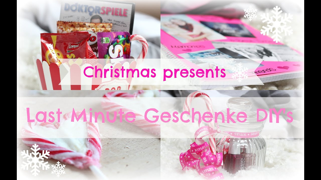 Last Minute Diy Geschenke
 Last Minute Christmas DIY Geschenke