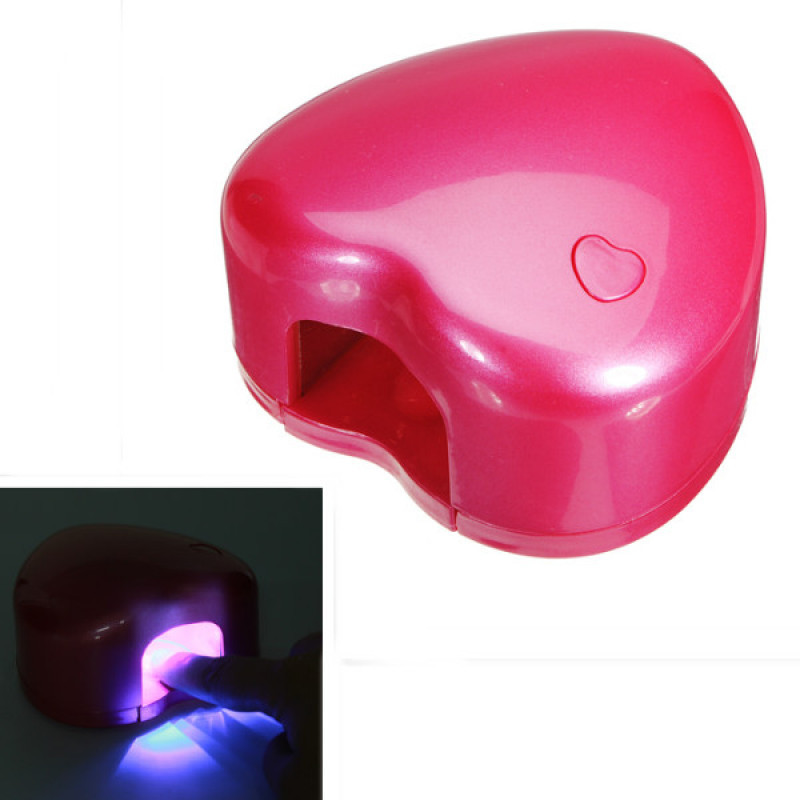 Led Lampe Nageldesign
 Günstig Kaufen Mini Herzform 0 5W LED Nagel UV Lampe