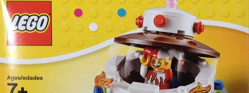 Lego Geburtstagstorte
 Neue LEGO Sets auf aucht Sparschwein und
