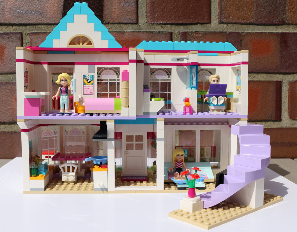 Lego Haus
 LEGO Friends Stephanies Haus im Review