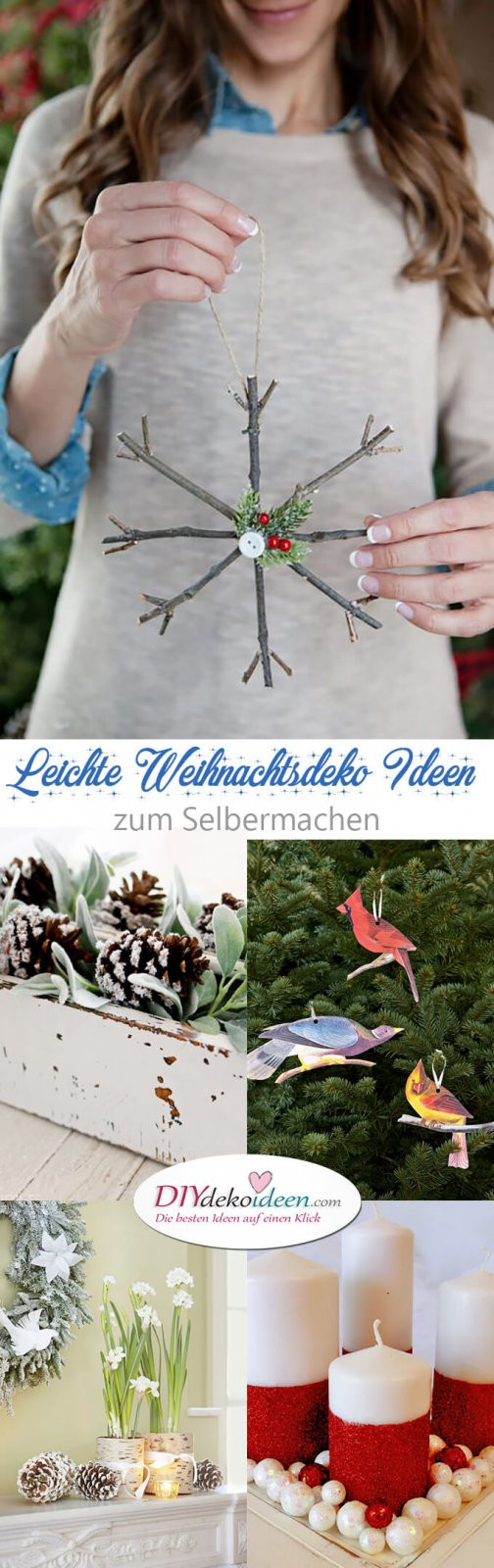 Leichte Nageldesigns Zum Selbermachen
 Leichte DIY Weihnachtsdeko Ideen zum Selbermachen