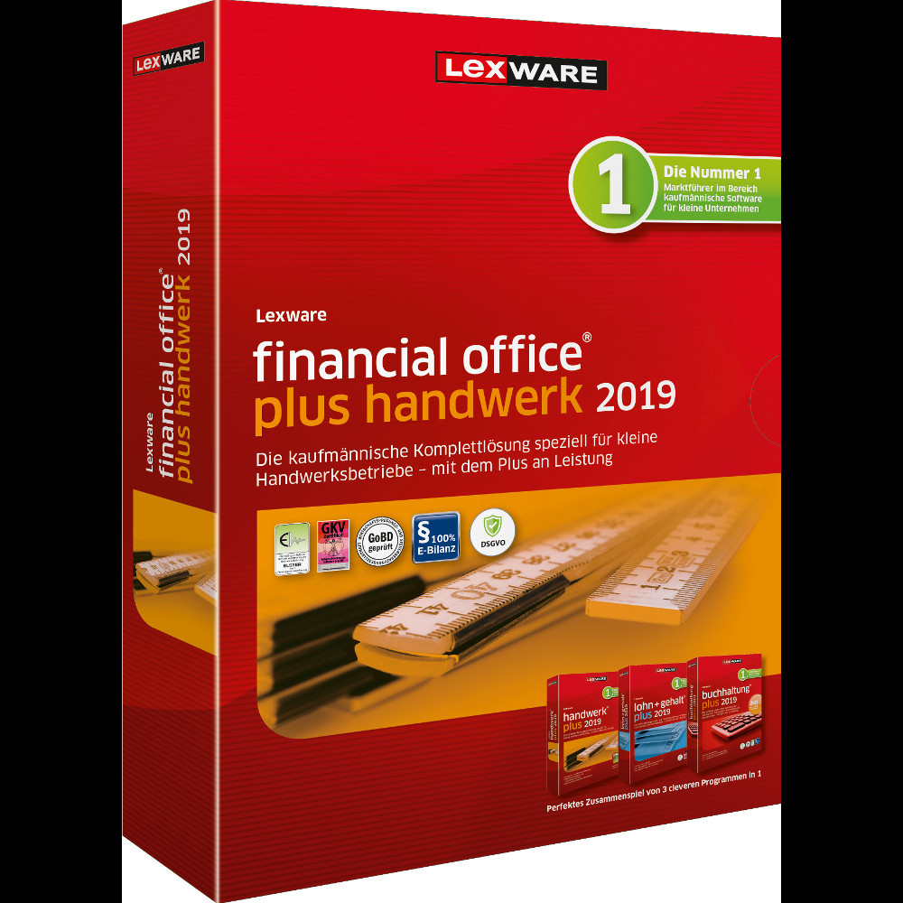 Lexware Handwerk Plus
 Lexware Financial fice plus Handwerk
