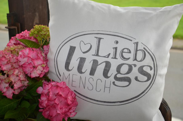 Lieblingsmensch Geschenke
 Geschenke für Frauen Kissen Lieblingsmensch Geschenk