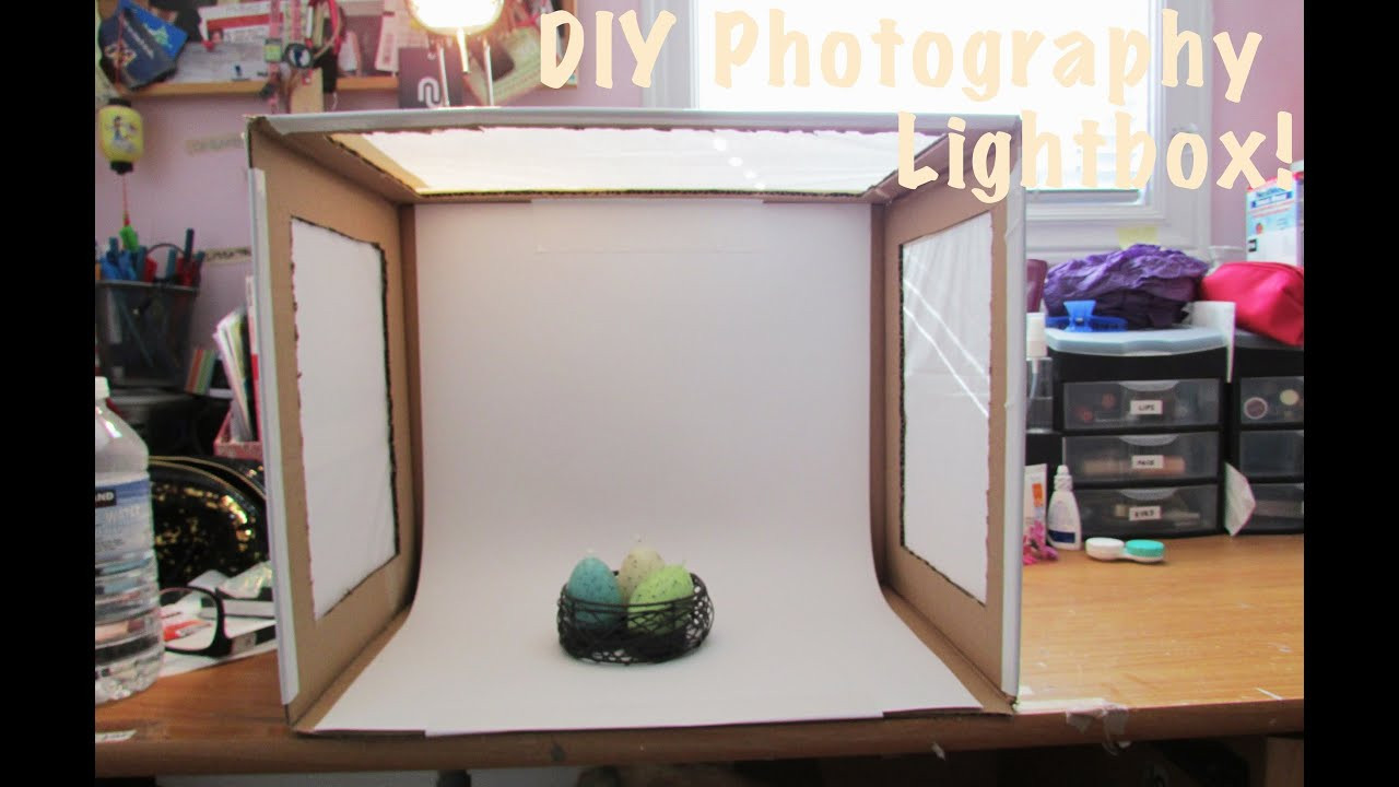 Lightbox Diy
 How To DIY Light Box