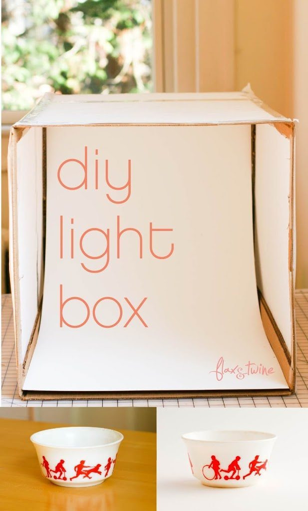 Lightbox Diy
 DIY Light Box a finish fifty project Flax & Twine