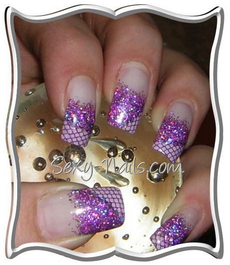 Lila Nageldesign
 Nageldesign bilder lila