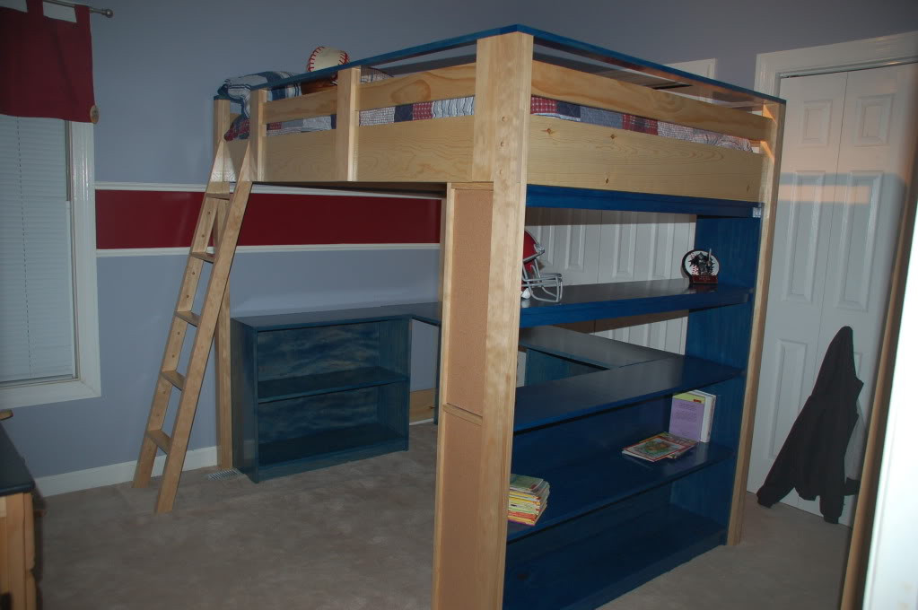 Loft Bed Diy
 College Loft Bed Plans