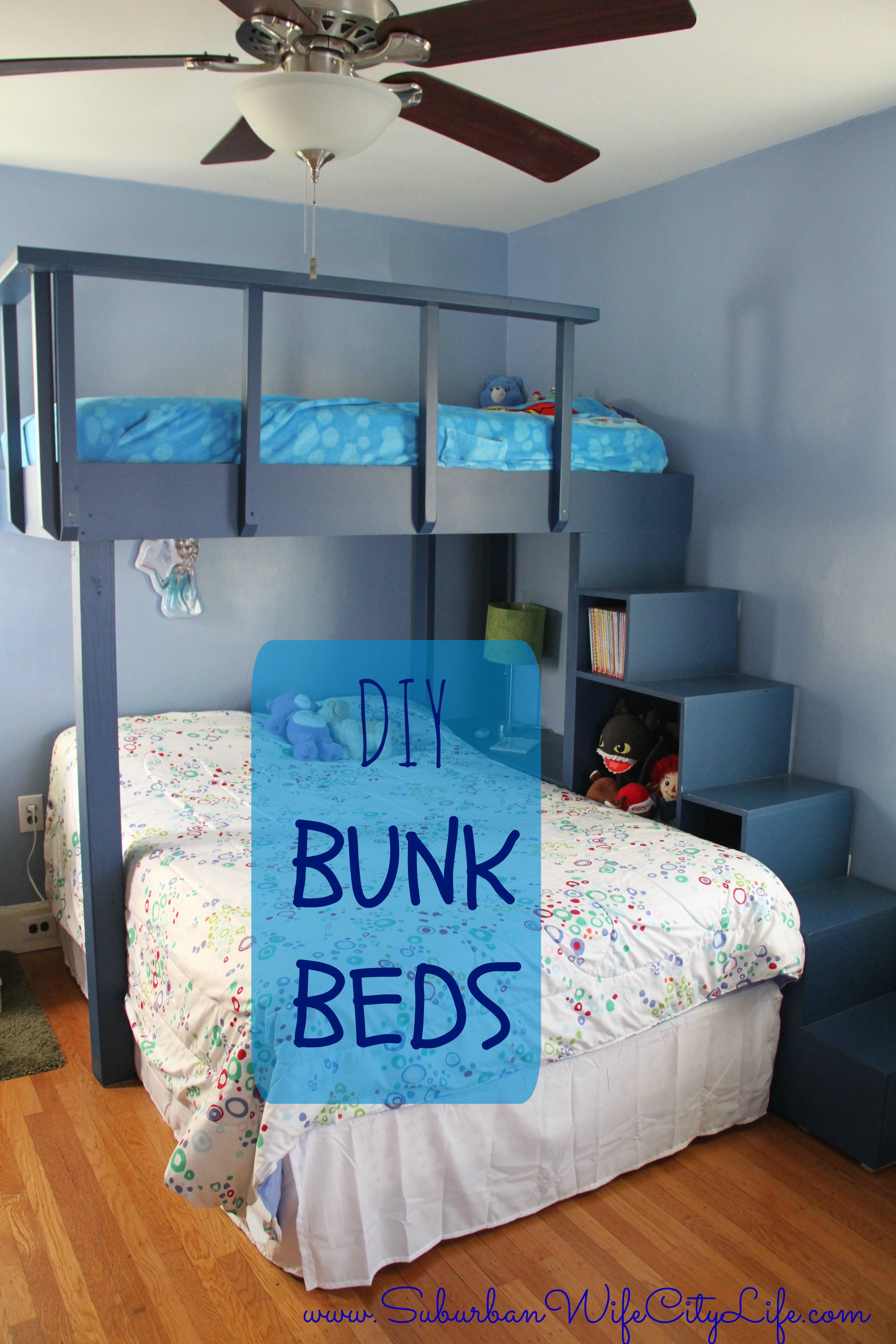 Loft Bed Diy
 DIY Bunk Beds Suburban Wife City Life