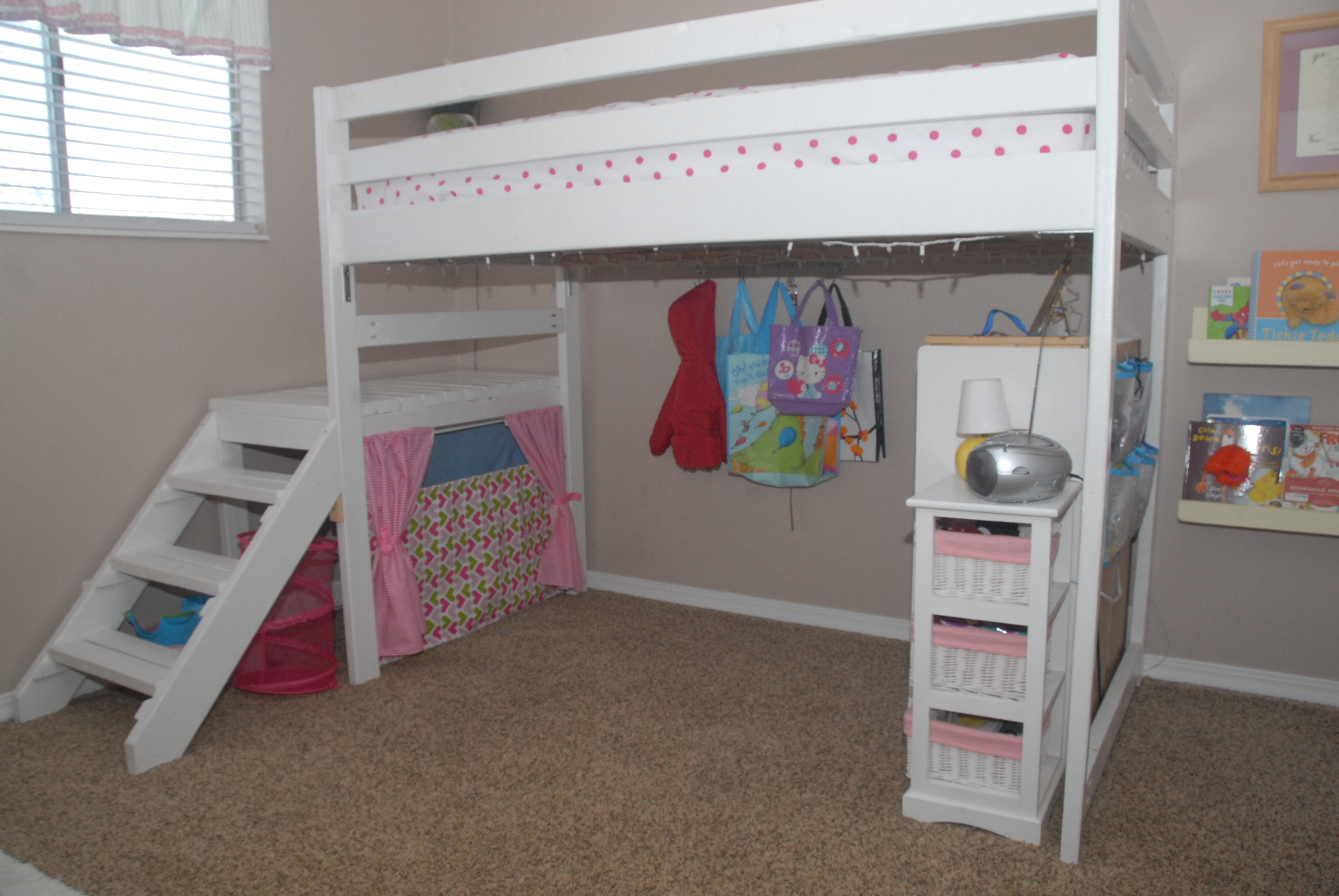 Loft Bed Diy
 DIY Twin Loft Bed r under $100