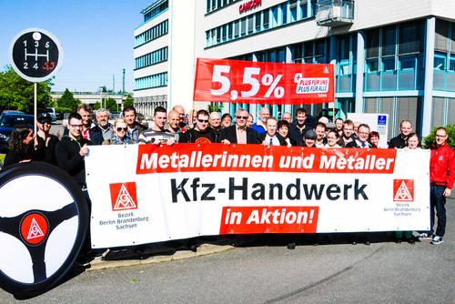 Lohngruppen Kfz Handwerk
 Tarifverhandlungen im Kfz Handwerk stocken