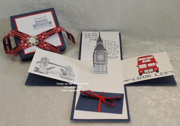 London Geschenke
 Geldgeschenke Magic Box Reise nach London England