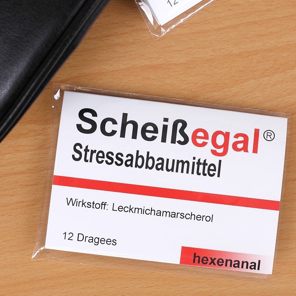 Lustige Geburtstagsgeschenke Für Männer
 Kaugummi Stressabbaumittel Scheissegal 1