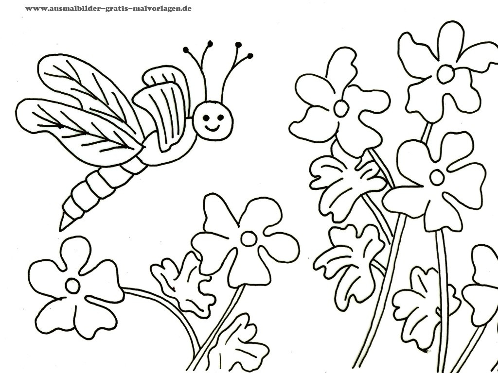 Malvorlagen Blumen Zum Ausdrucken
 Ausmalbilder blumen kostenlos Malvorlagen zum ausdrucken