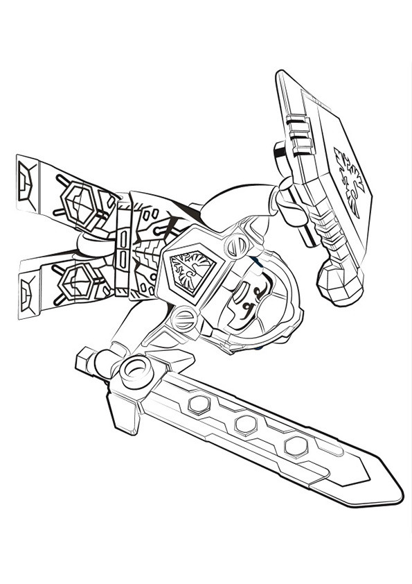 Malvorlagen Nexo Knights
 Ausmalbilder Nexo Knights 18