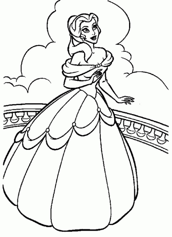 Malvorlagen Prinzessin
 AUSMALBILDER PRINZESSIN kleid