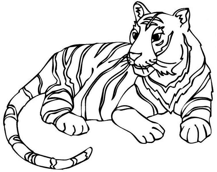Malvorlagen Tiger
 KonaBeun zum ausdrucken ausmalbilder tiger