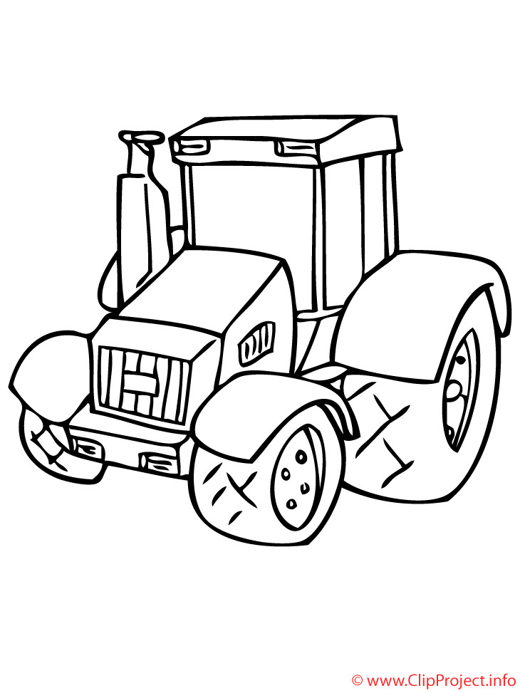 Malvorlagen Trecker
 Traktor Malvorlagen fuer Kinder kostenlos