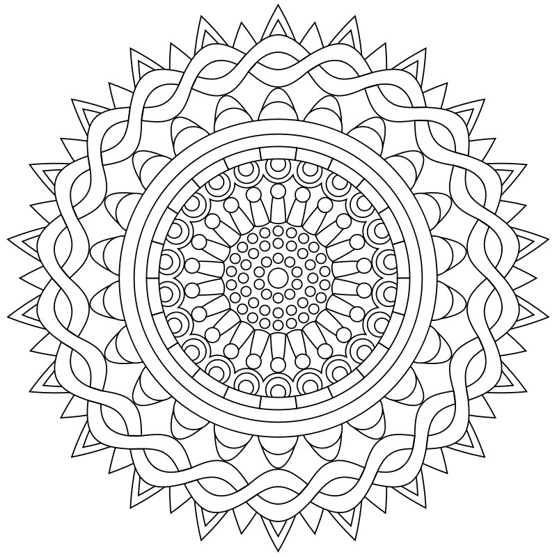 Mandala Ausmalbilder
 Ausmalbilder mandala kostenlos Malvorlagen zum